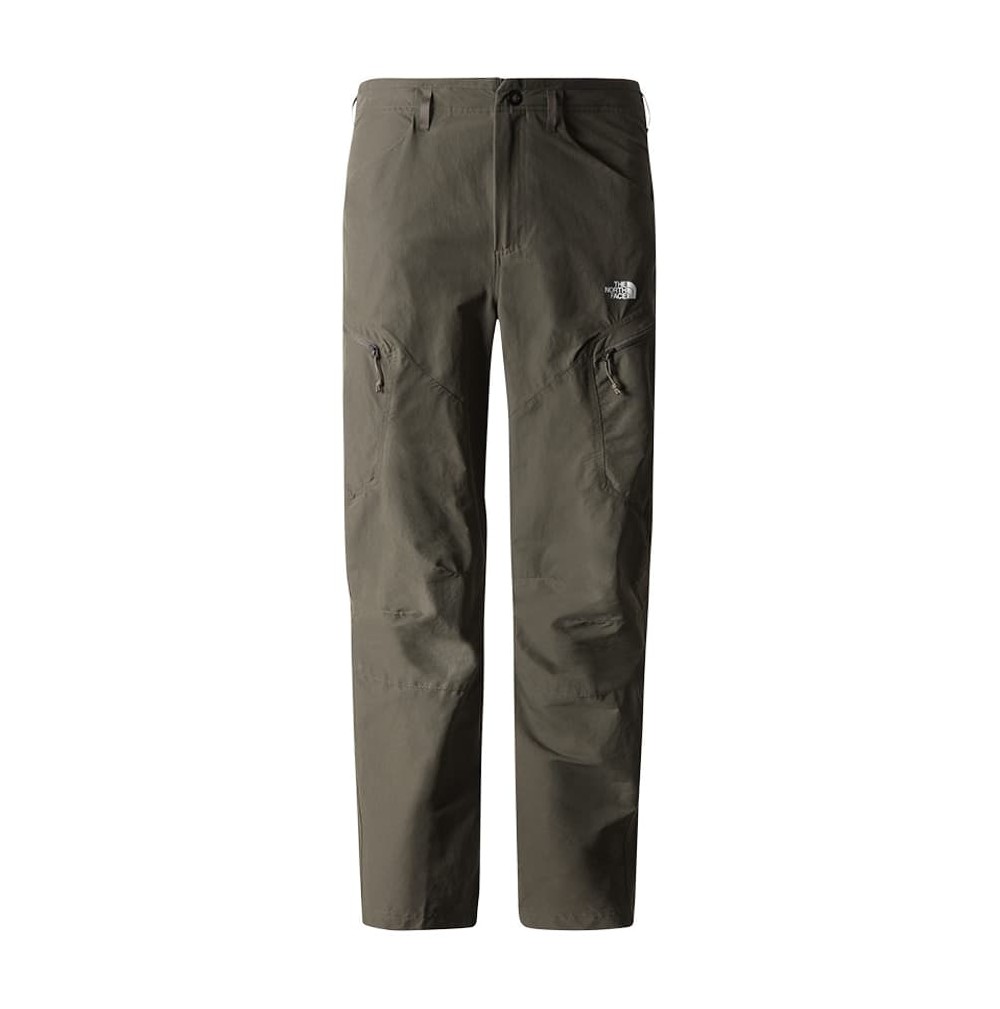 Pantalón largo The North Face Exploration Tapered Regular verde grisáceo