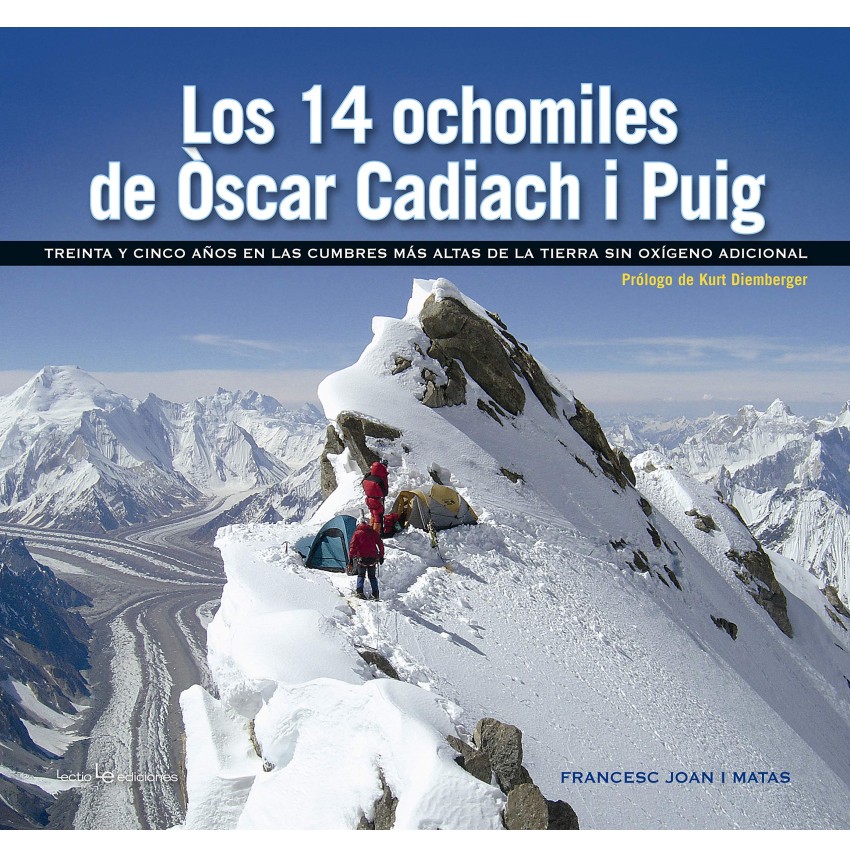 Libro Los 14 ochomiles de Óscar Cadiach i Puig