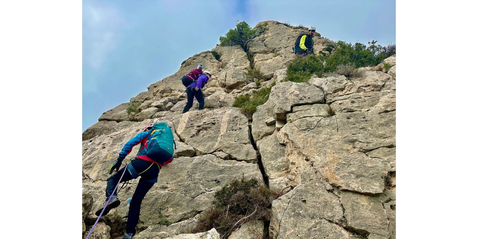 Curso de Tarragona “Montañas y Tecnicas de escalada”